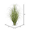 Vickerman 48" Artificial Potted Native Green Grass Image 1