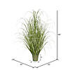 Vickerman 48" Artificial Potted Native Green Grass Image 1