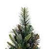 Vickerman 48" Cashmere Artificial Christmas Tree Teardrop, Unlit Image 2
