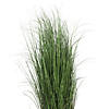 Vickerman 48" PVC Artificial Potted Green Curled Grass Image 2