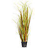 Vickerman 48"  PVC Artificial Potted Mixed Brown Grass Image 1