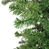 Vickerman 5.5' Green Upside Down Christmas Tree with Multi-Colored LED Lights Image 1