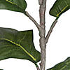 Vickerman 5' Artificial Green Potted Fiddle Tree Image 2
