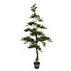 Vickerman 5' Artificial Potted Cedar Tree Image 1