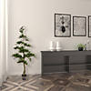 Vickerman 5' Artificial Potted Cedar Tree Image 1
