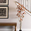 Vickerman 5' Artificial Red Potted Rogot Rurple Tree Image 1