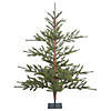 Vickerman 5' Bed Rock Pine Christmas Tree - Unlit Image 1