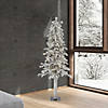Vickerman 5' Flocked Alpine Christmas Tree with LED Lights Image 2