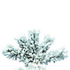 Vickerman 5' Flocked Spruce Christmas Tree Image 1