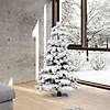 Vickerman 5' Flocked Spruce Christmas Tree Image 3