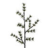 Vickerman 5' Green Mini Pine Twig Tree, Warm White 3mm Wide Angle LED lights. Image 1