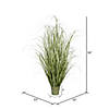 Vickerman 59" Artificial Potted Native Green Grass Image 1