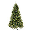 Vickerman 6.5' Cashmere Pine Christmas Tree with Multi-Colored LED Lights Image 1