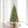 Vickerman 6.5' Cashmere Slim Artificial Christmas Tree, Warm White Dura-Lit&#174; LED Lights Image 3