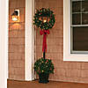 Vickerman 6.5' Christmas Pine Lantern 100 Dura-Lit Warm White Lights 640 Tips Image 2