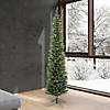 Vickerman 6.5' Durham Pole Pine Artificial Christmas Tree, Multi-Colored LED Dura-lit Lights Image 2