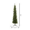Vickerman 6.5' Durham Pole Pine Christmas Tree - Unlit Image 1