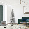 Vickerman 6.5' Flocked Pacific Christmas Tree - Unlit Image 3