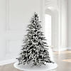 Vickerman 6.5' Flocked Utica Fir Christmas Tree - Unlit Image 3