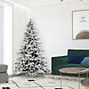 Vickerman 6.5' Flocked Utica Fir Christmas Tree with Multi LED Lights Image 3