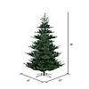 Vickerman 6.5' Hudson Fraser Fir Artificial Christmas Tree, Unlit Image 3