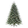 Vickerman 6.5' Imperial Blue Spruce Artificial Christmas Tree, Dura-Lit&#174; LED Warm White Mini Lights Image 1