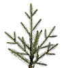 Vickerman 6.5' Itasca Fraser Artificial Christmas Tree, Warm White LED Dura-lit Lights Image 2