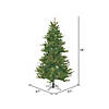 Vickerman 6.5' Mixed Country Pine Slim Christmas Tree - Unlit Image 2