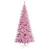 Vickerman 6.5' Pink Fir Slim Artificial Christmas Tree, Unlit Image 1