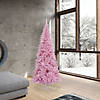 Vickerman 6.5' Pink Fir Slim Artificial Christmas Tree, Unlit Image 2