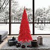 Vickerman 6.5' Red Fir Slim Artificial Christmas Tree, Unlit Image 1