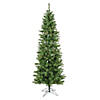 Vickerman 6.5' Salem Pencil Pine Christmas Tree with Warm White LED Lights Image 1