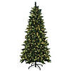 Vickerman 6.5' Southern Mixed Spruce Artificial Christmas Tree, Dura-Lit&#174; LED Warm White Mini Lights Image 1
