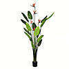 Vickerman 6' Artificial Potted Bird of Paradise Palm Tree Image 1