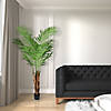 Vickerman 6' Artificial Potted Giant Areca Palm Tree Image 1