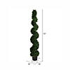 Vickerman 6' Artificial Potted Green Cedar Spiral Tree Image 2