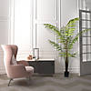 Vickerman 6' Artificial Potted Leather Fern Image 1