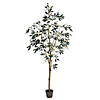 Vickerman 6' Artificial Potted Olive Tree Image 1