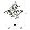 Vickerman 6' Artificial Potted Olive Tree Image 4