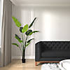 Vickerman 6' Artificial Potted Travellers Palm Tree Image 1