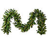Vickerman 6' Cashmere Pine Artificial Christmas Garland, Warm White Battery Operated LED Lights Image 1