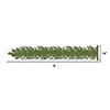 Vickerman 6' Cashmere Pine Artificial Christmas Garland, Warm White Battery Operated LED Lights Image 2
