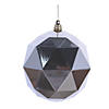 Vickerman 6" Champagne Geometric Ball Ornament  - 4/Bag Image 1