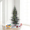 Vickerman 6' Minnesota Pine Half Christmas Tree with Clear Lights Image 4