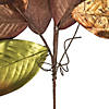 Vickerman 6' Mocha Magnolia Leaf Artificial Garland, Unlit Image 3