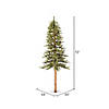Vickerman 6' Natural Alpine Christmas Tree with Clear Lights Image 2