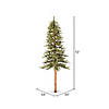 Vickerman 6' Natural Alpine Tree with Warm White Lights Image 1