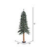 Vickerman 6' Natural Bark Alpine Christmas Tree - Unlit Image 2