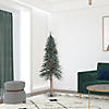 Vickerman 6' Natural Bark Alpine Christmas Tree with Clear Lights Image 3