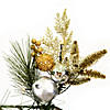 Vickerman 6' Proper 16" Artificial Christmas Garland, Battery Operated Warm White Lights Image 1